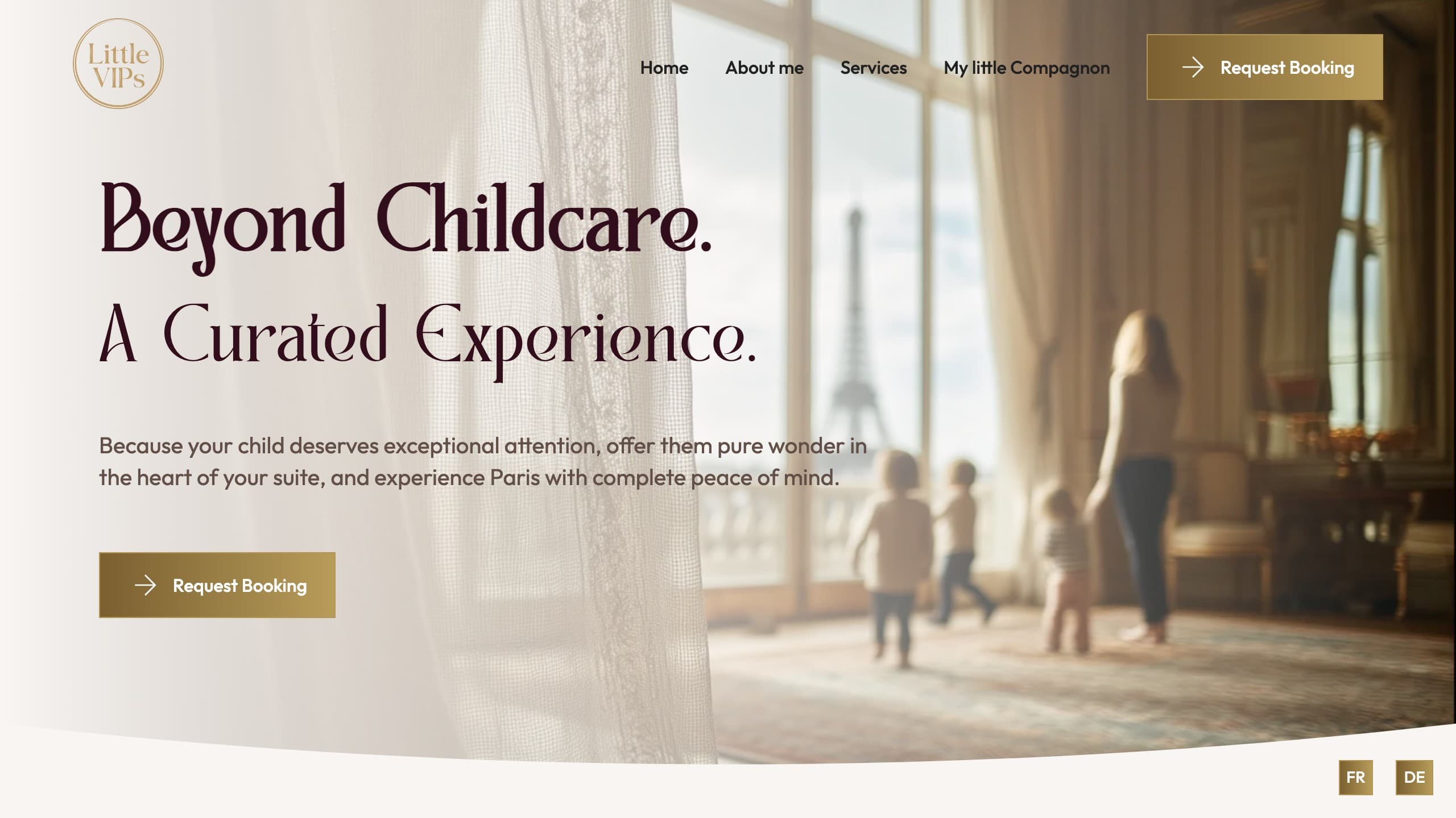 Capture d'écran du projet Little VIPs