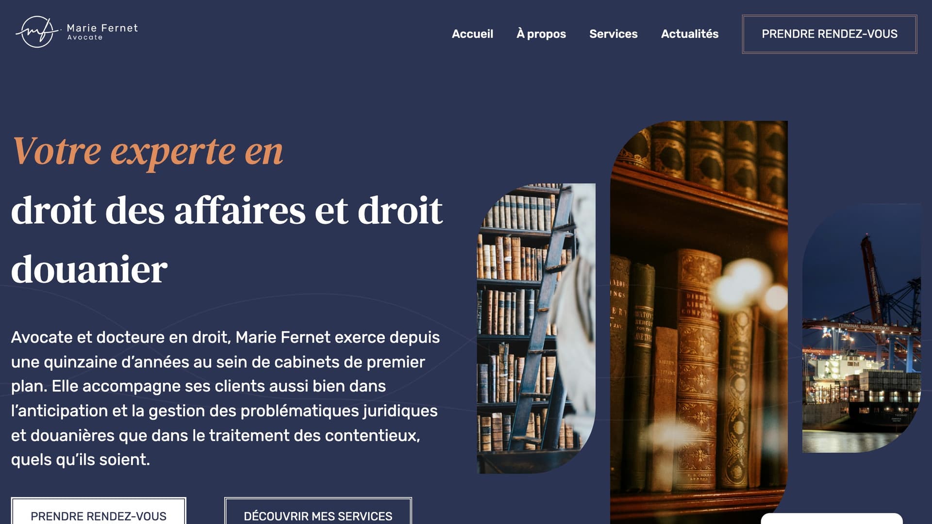 Marie Fernet - Avocate en droit douanier