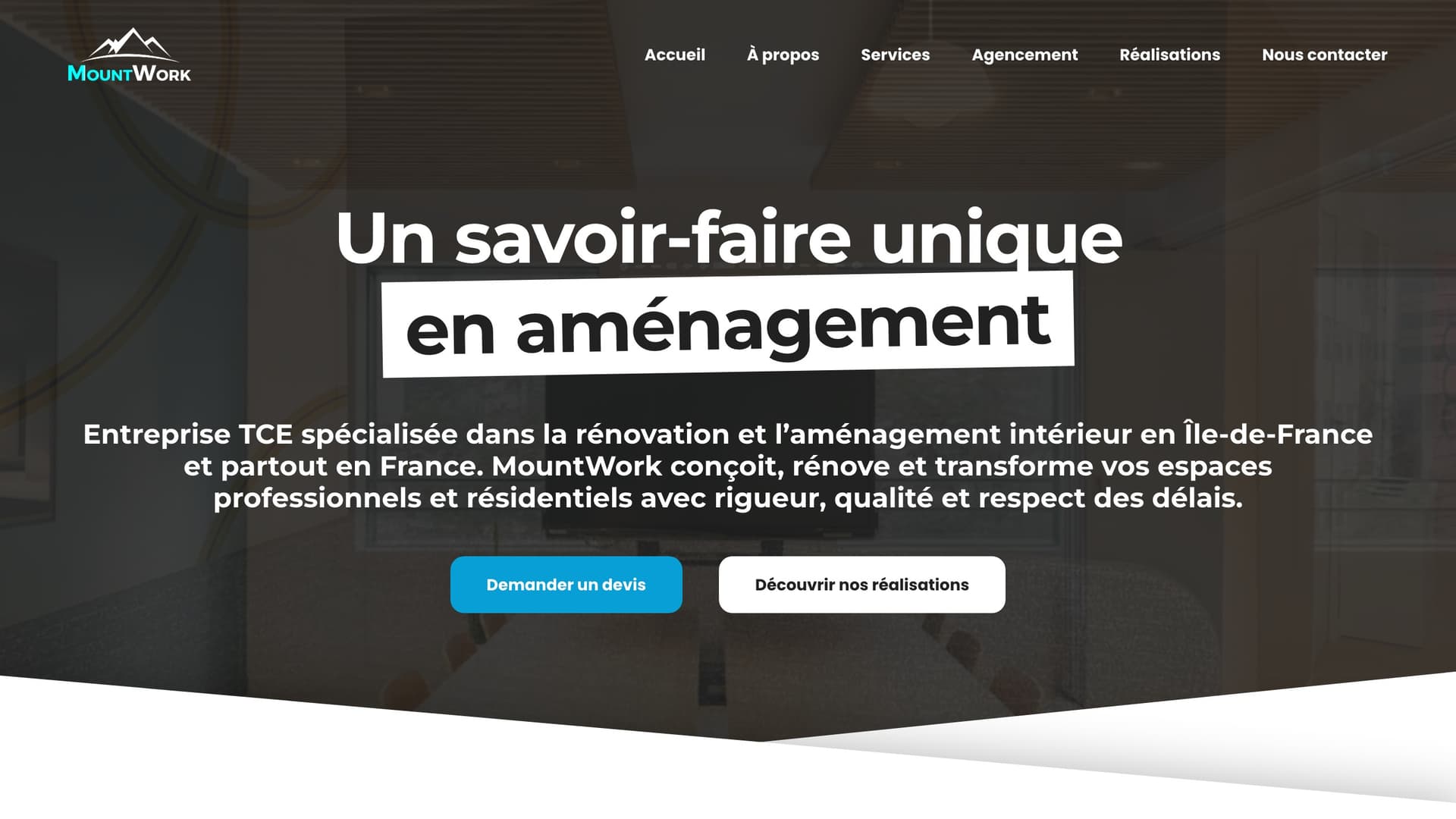 MountWork - Rénovation intérieure tous corps d'état