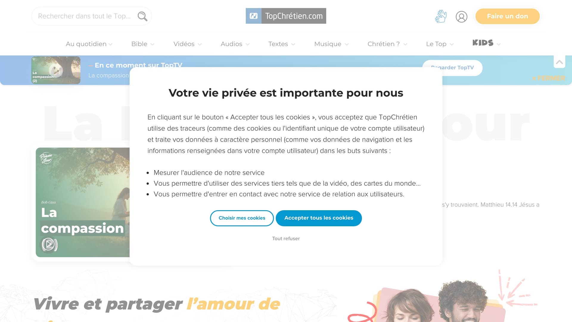 TopChrétien - Première communauté chrétienne francophone en ligne